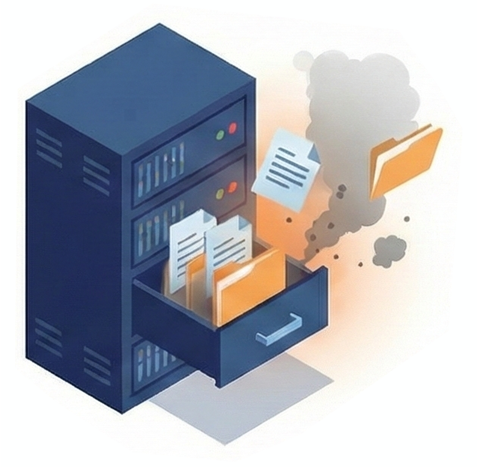 データ消失・情報漏洩が不安