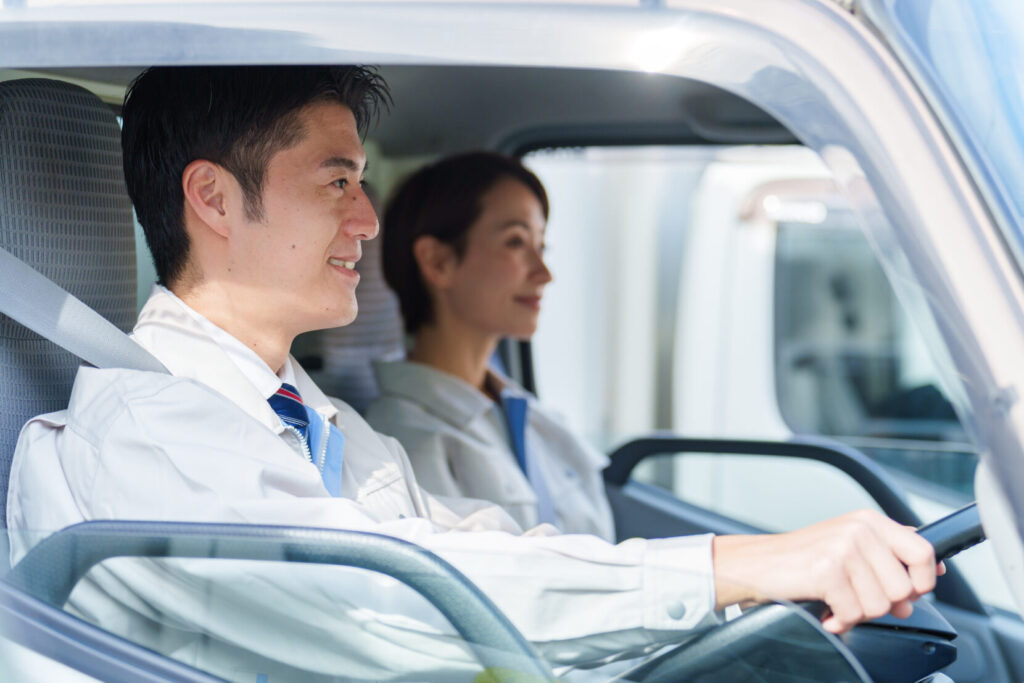 運送業の事務所向け