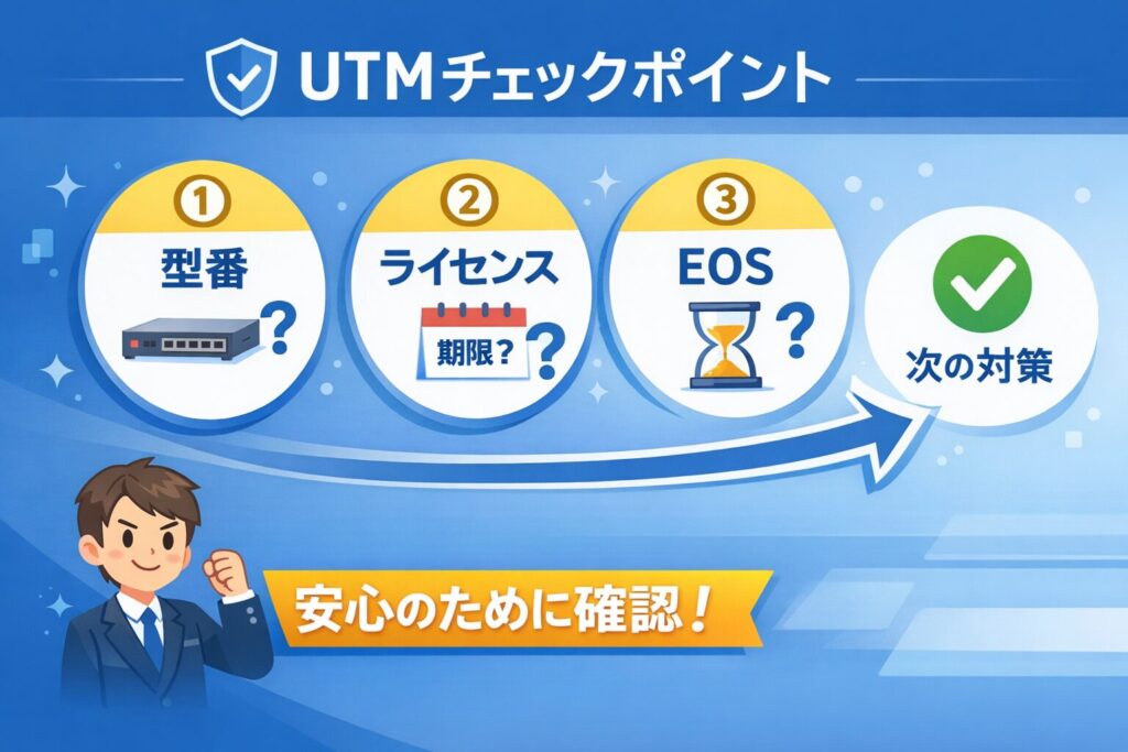 UTMチェックポイント