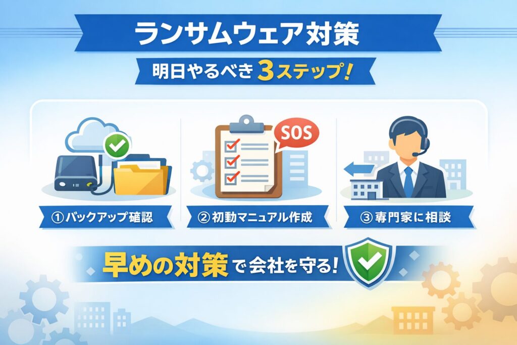 ランサムウェア対策