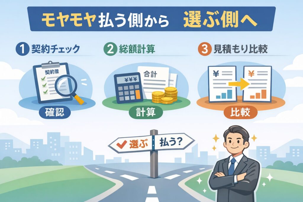 モヤモヤ払う側から選ぶ側へ