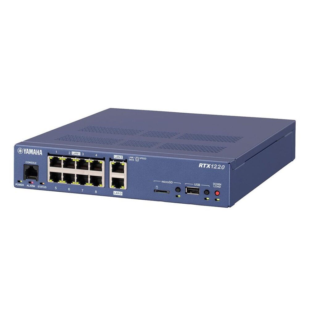 YAMAHA RTX1220 RTX1220 本体画像 - Security Choice