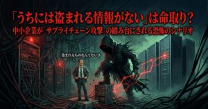 「うちには盗まれる情報がない」は命取り？中小企業が「サプライチェーン攻撃」の踏み台にされる恐怖のシナリオ
