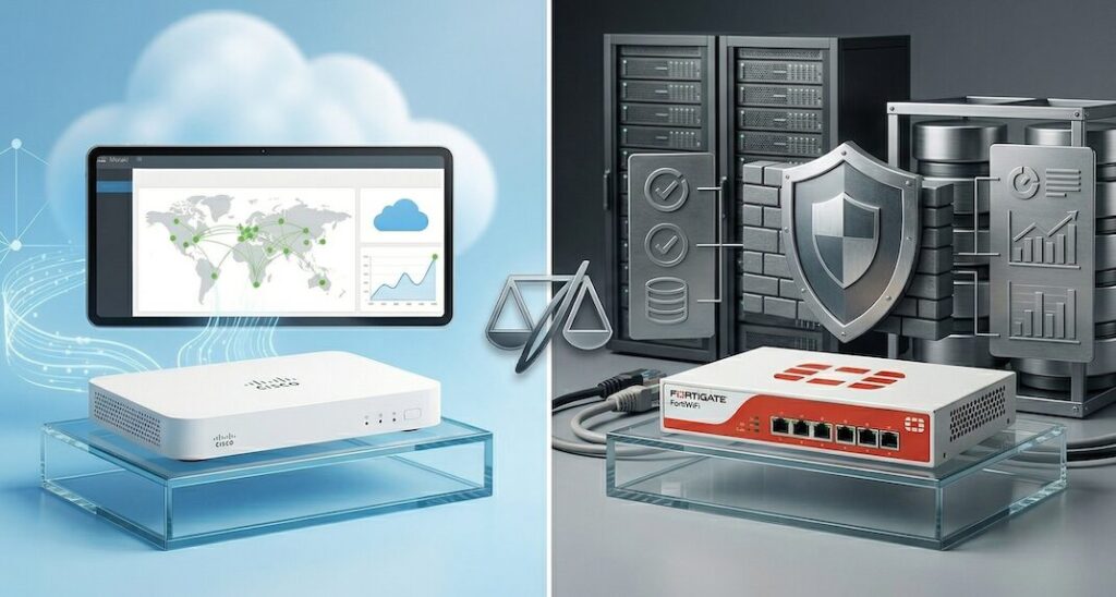 Cisco Meraki MX vs FortiGate