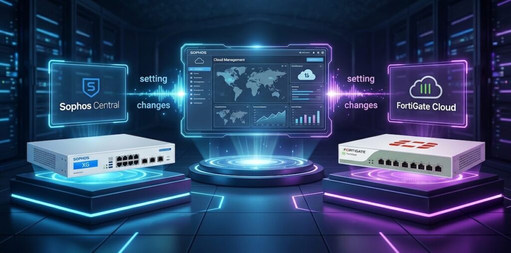 Sophos XGとFortiGate